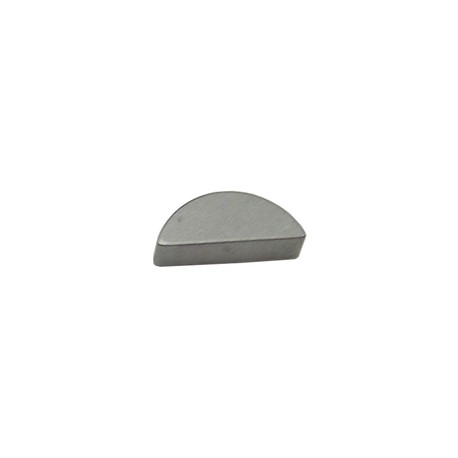 01 Halfrondemaan Spie 2 x 2.6 mm