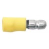 04 Penstekker geel, voor  Ø 5 mm,  van 4,0 - 6,0 mm²