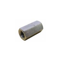 05  Zeskante verbindingsmoer M6 RVS per 20 stuks