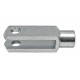 07 Stelgaffels zonder pen  m 10 x 20  per stuk