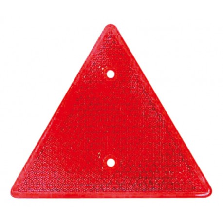 01 Driehoeksreflector rood