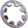 10 Tandveerring 7.4 mm binnen  rvs per 50  stuks
