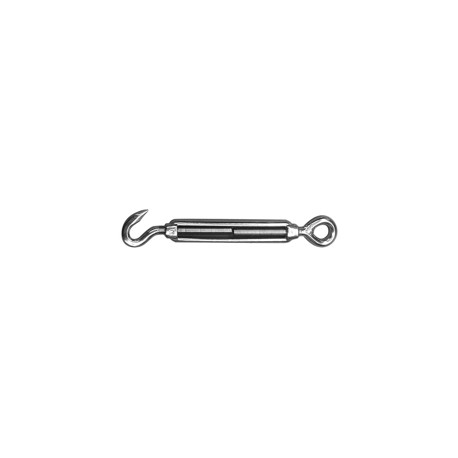 02 Draadspanner haak /oog  M5 rvs A4