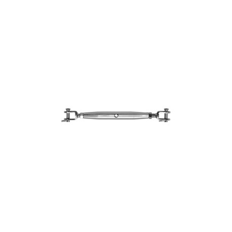 05 Draadspanner gafel /gafel  M10 rvs A4