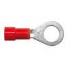 04 Kabeloogjes kleur rood 1.5 mm oogdiam 6.3 mm