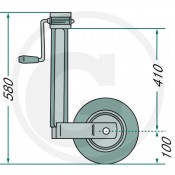 05 SIMOL Steunwiel slag 200