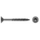 03 Spaanplaatschroeven   5 x 40/24 T-25 platkop rvs  per 100