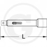 3/8" Verlengstuk 150 mm