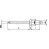 04 Popnagels 4 x 14 mm