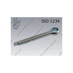 Split pin  6,3×90  zinc plated  ISO 1234