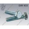 Hex bolt  M 5×25-8.8 zinc plated  DIN 933