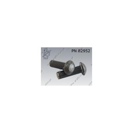 Round head rivet  4×12    DIN 660