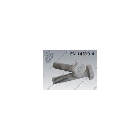 High tensile bolt  M12×100-10.9 tZn  EN 14399-4