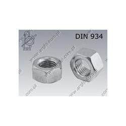 Hexagon nut  M27×1,5-8 zinc plated  DIN 934