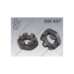 Castle nut low type  M24×1,5-17H   DIN 937