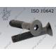 Hex socket CSK head screw  M20×130-010.9   ISO 10642