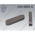 009 Parallel key  3×3×10    DIN 6885 A  per 100