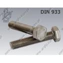 Hex bolt  M 8×20-A4-80   DIN 933