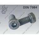 Hex socket head cap screw, low head  M 6×12-08.8   DIN 7984