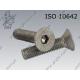 Hex socket CSK head screw  FT M 5×35-A2   ISO 10642 **