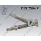 Self drilling screw with wings  Tx 6,3×70  fl Zn  DIN 7504 P