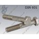 Hex bolt  M 6×70-A2-70   DIN 931