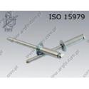 Blind rivet dome head  5×25-St/St   ISO 15979 per 200
