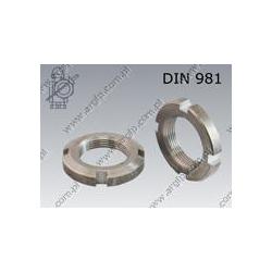 Locknut for bearings  KM 4   M20×1    DIN 981