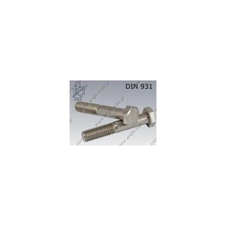 Hex bolt  M16×60-A2-70   DIN 931