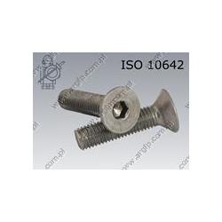 Hex socket CSK head screw  FT M 8×25-A2   ISO 10642