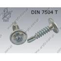 Self drilling screw, wafer head  H ST 4,2×19  zinc plated  DIN 7504 T