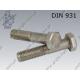 Hex bolt  M10×100-A4-80   DIN 931