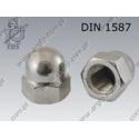 Dome cap nut  M10-A2   DIN 1587