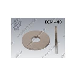 Flat washer  9(M 8)-A2   DIN 440