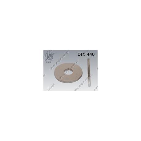 Flat washer  11(M10)-A2   DIN 440