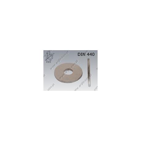 Flat washer  14(M12)-A2   DIN 440