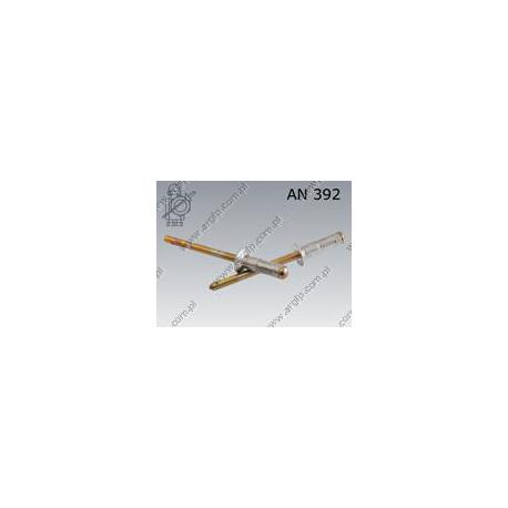Blind rivet Multigrip countersunk head  4,8×16,5-Al/St   AN 392