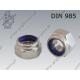 Self-Locking hex nut  M24-A2-70   DIN 985