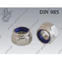 Self-Locking hex nut  M24-A2-70   DIN 985