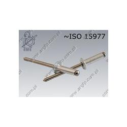Blind rivet dome head  4× 8-Al/A2   ~ISO 15977