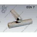 116 Parallel pin  16m6×60    DIN 7 per 25