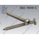 Self tapping screw  H ST 2,9×13-A2   ISO 7049 C