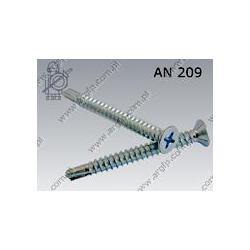 Self drilling window screw  3,9×16  zinc plated  AN 209
