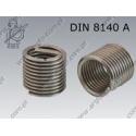 Threaded insert  M 3×0,5-1D    ~DIN 8140 A