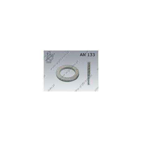 Wedge-locking washer  10,7(M10)  fl Zn  AN 133