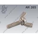 Wing screw amer. type  M 6×16-A2   AN 265