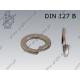 Spring washer  22,5(M22)-1.4310   DIN 127 B