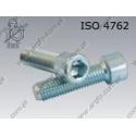 Hex socket head cap screw  FT M 3× 8-8.8 zinc plated  ISO 4762