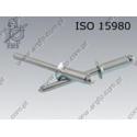 Blind rivet countersunk head  4× 8-St/St   ISO 15980 per 500