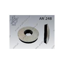 Flat washer  16/5,5-steel/EPDM zinc plated  AN 248